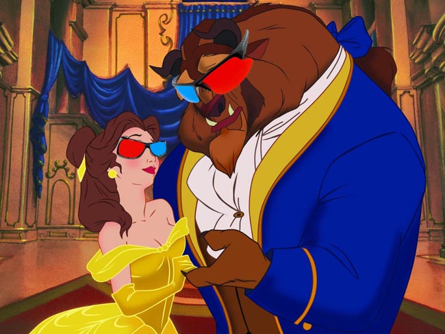 Beauty and the Beast 3D Review
