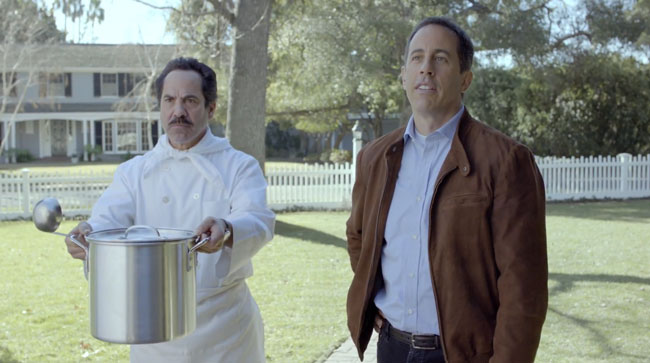 Jerry Seinfeld and The Soup Nazi Super Bowl commercial