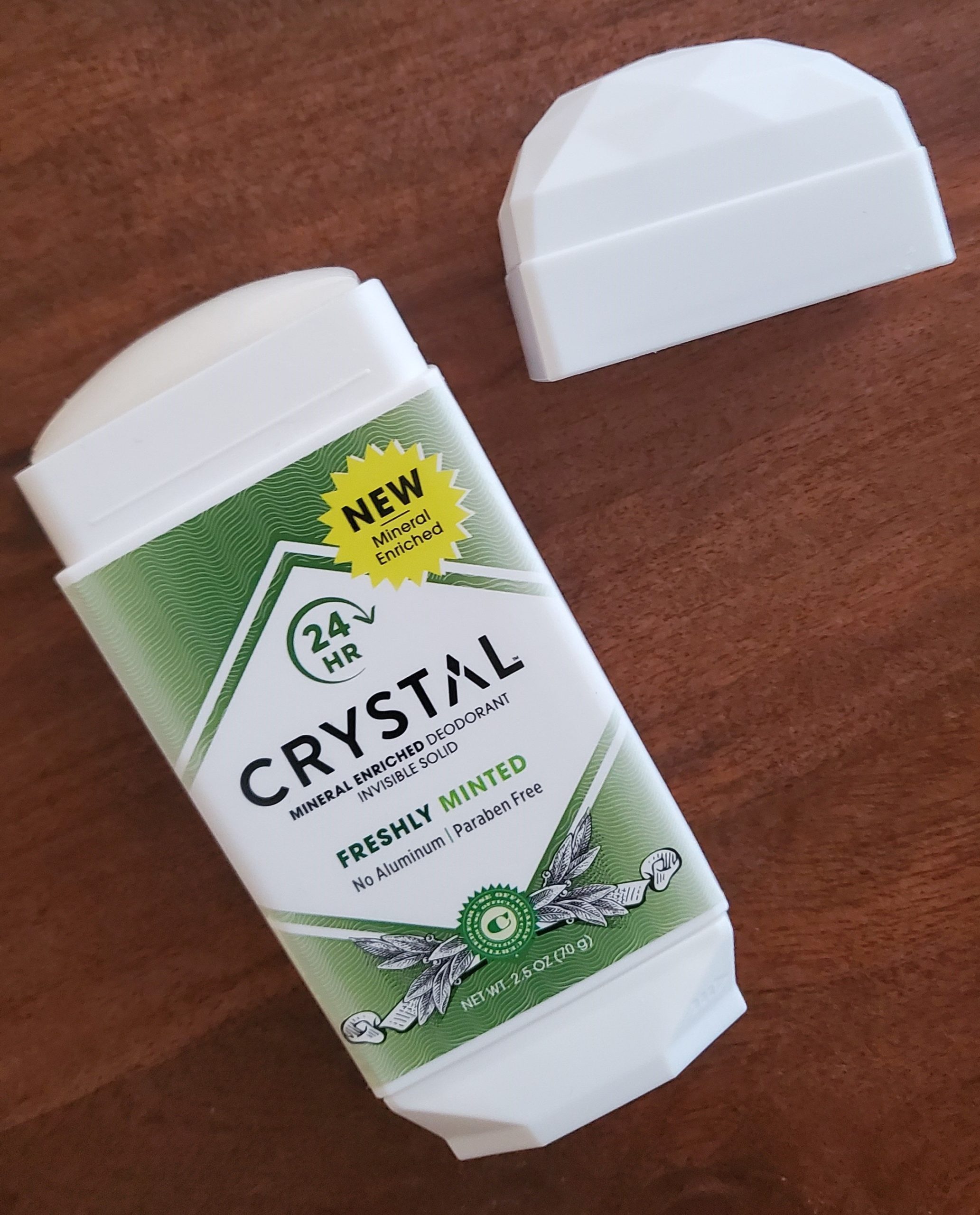 CRYSTAL MineralEnriched Deodorant Freshly Minted Review StuffWeLike